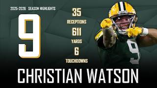 Christian Watson || 2025-2026 Green Bay Packers Highlights