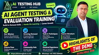 AI Agent Testing Hub – FREE Live Demo Highlights