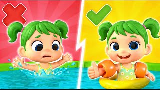 👉 🌊 Pool Safety Song! 😲 Learn Safe Play | Kids Song