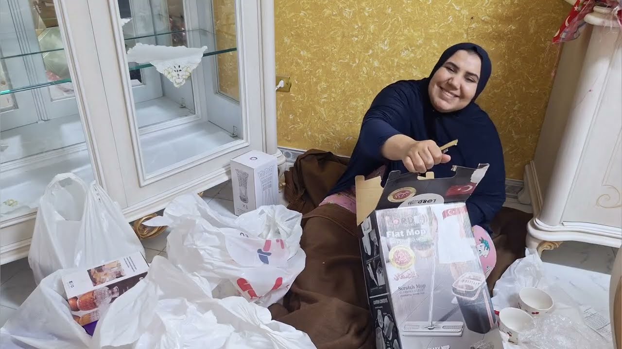 وَكَانَ فَضْلُ اللَّهِ عَلَيْكَ عَظِيمًا يافرحت قلبي 🥳مشتريات غرفة السفرة الجديده دلعتها أخر دلع