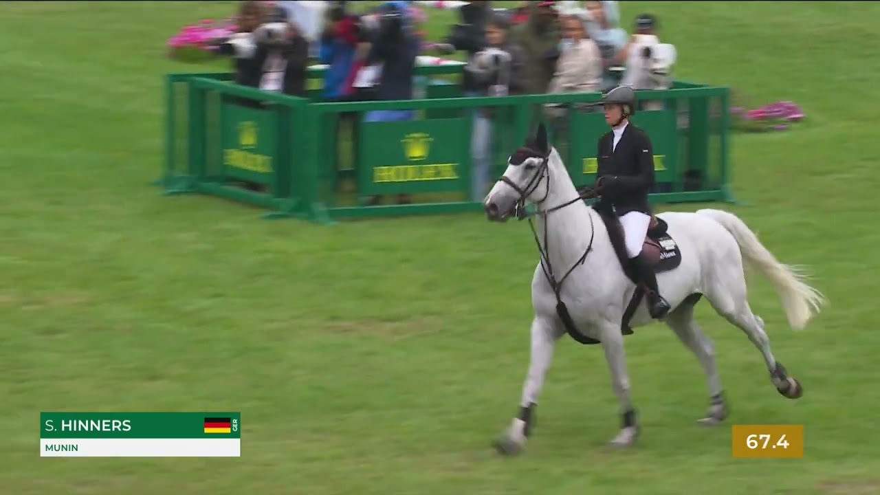 26.07.2025 CSI3* Dinard/FRA: Derby (1,45m) - 1. Sophie Hinners/Munin