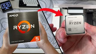Amd Ryzen 5 5500 - Unboxing And Installation