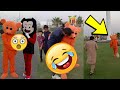 FUNNY BEAR IN THE PARK | PRANK WITH PROPLES AND MAKING THEM LAUGH | FUNNY VIDEO