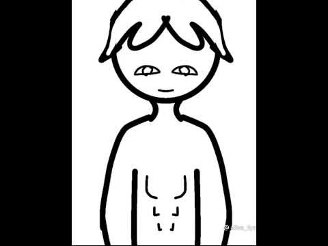 Алиса тян рисует своего парня