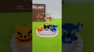 Set of three Disney character Nano Blocks#shorts