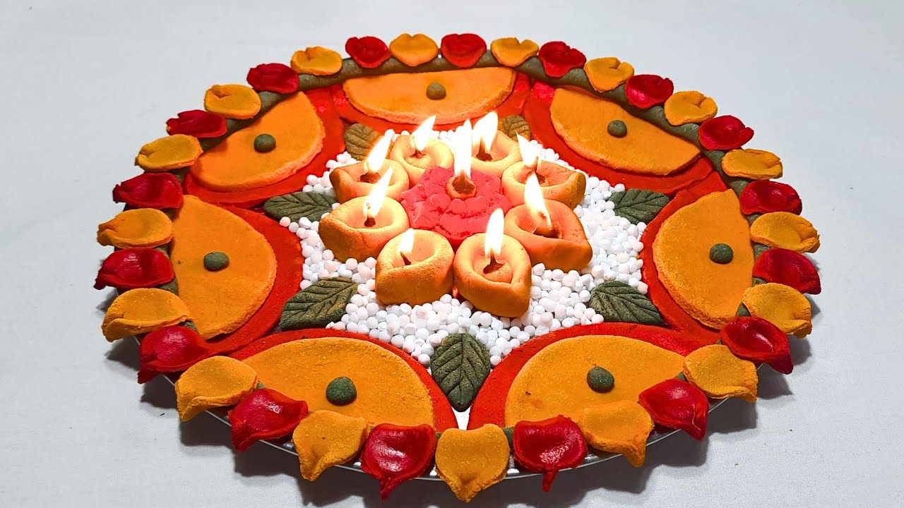 Aarti Thali Decoration Decorate The Aarti Plate With Flour Pooja Thali aarti-thali-decoration-decorate-the-aarti-plate-with-flour-pooja-thali