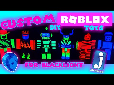 Custom Roblox Toys Diy From Duplicates For Blacklight Jazwares - pyrolysis roblox toy