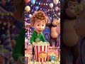 🍿 The Giant Popcorn Bucket Escaped! | Fun Carnival Adventure