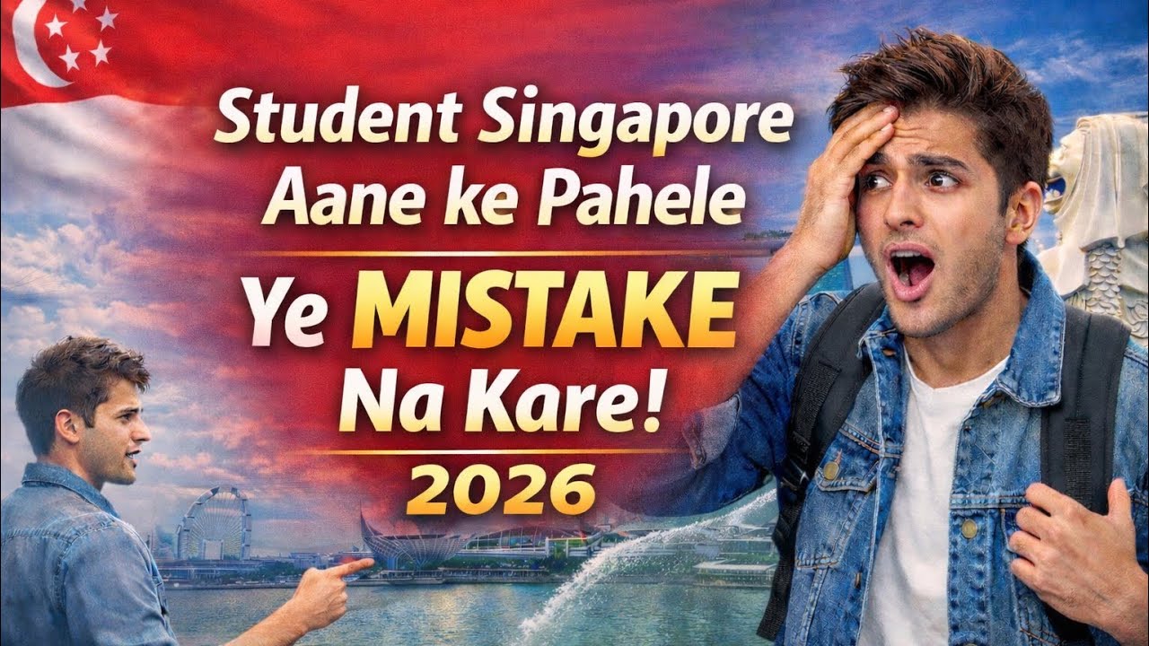 Student Singapore Aane Se Pehle Ye Mistake Na Kare | 2026 Complete Guide