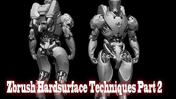 Zbrush Hardsurface Techniques part 2