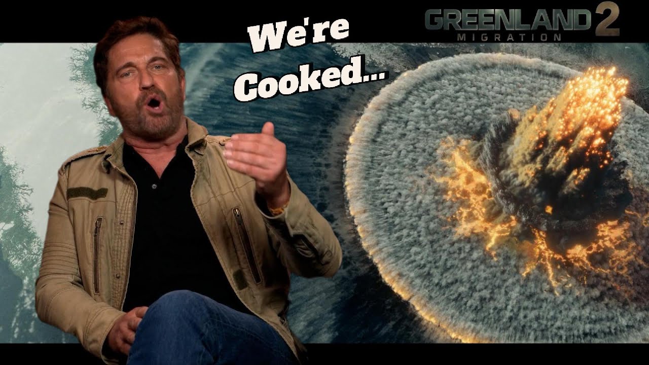 Джерард Батлер о том, каково это – столкнуться с концом света! | Гренландия 2: Интервью о миграции