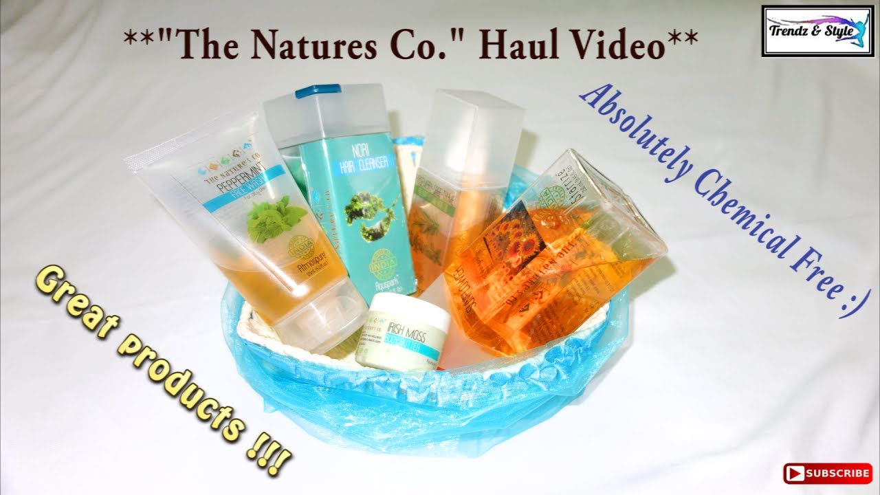 The Nature's Co. | Product Haul & Review | Trendz & Style | Ankita Bhowmick