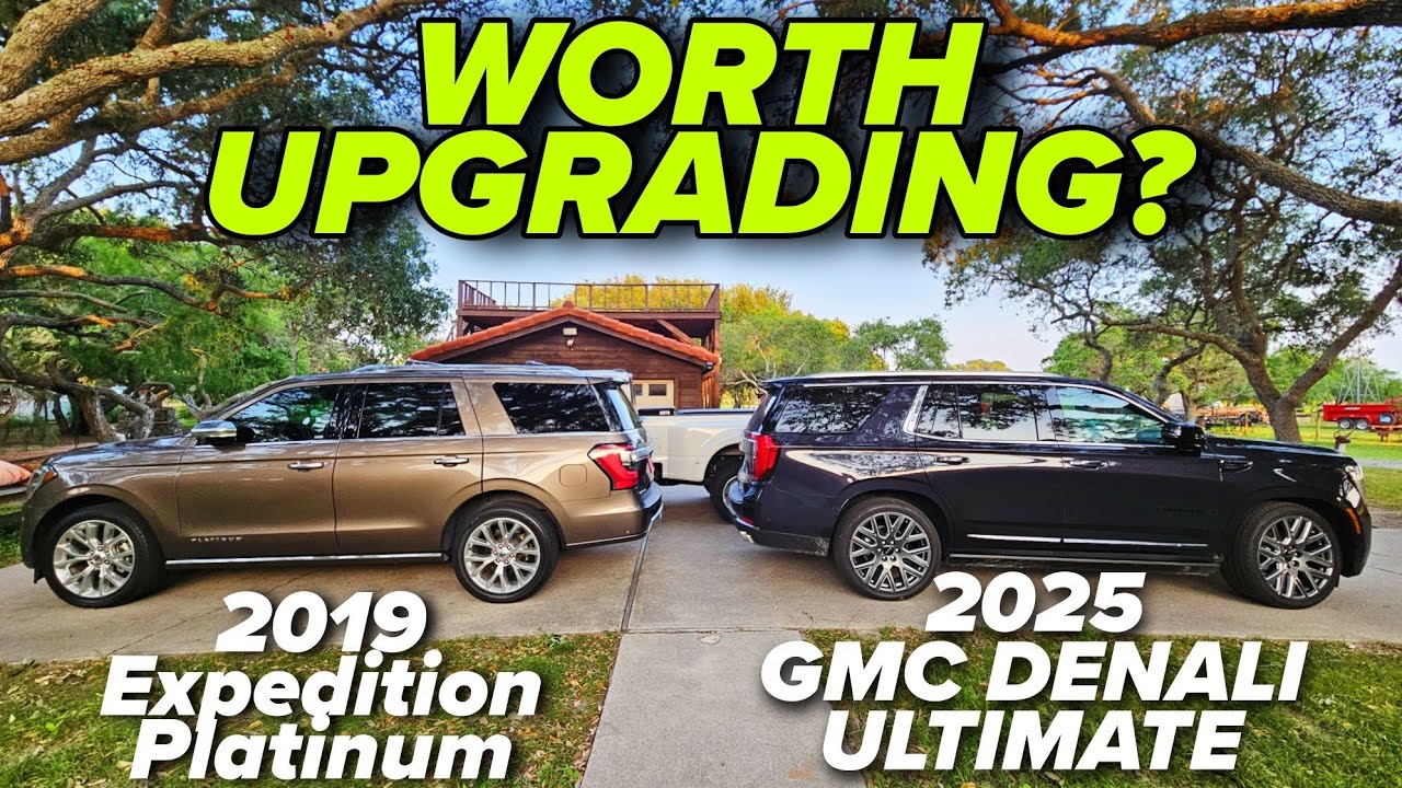 $107k NEW vs $70k OLD Ultra Luxury SUVs from GMC and Ford! Worth buying new?
