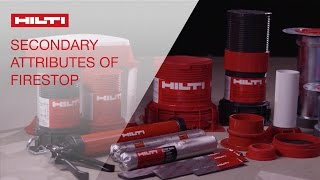 OVERVIEW of the secondary attributes of firestop (Full Version)