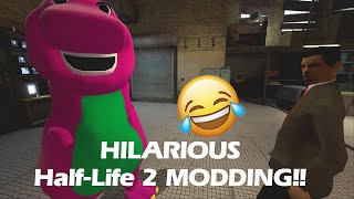 I RUINED HALF-LIFE 2 with steam workshop mods