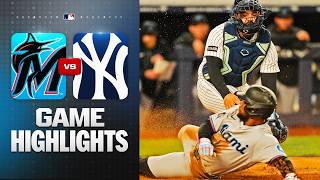 Marlins Vs. Yankees Game Highlights 4526 Mlb Highlights