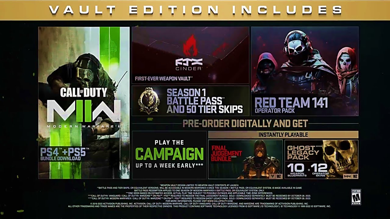 Buy Call of Duty®: Modern Warfare® II - Vault Edition Pack