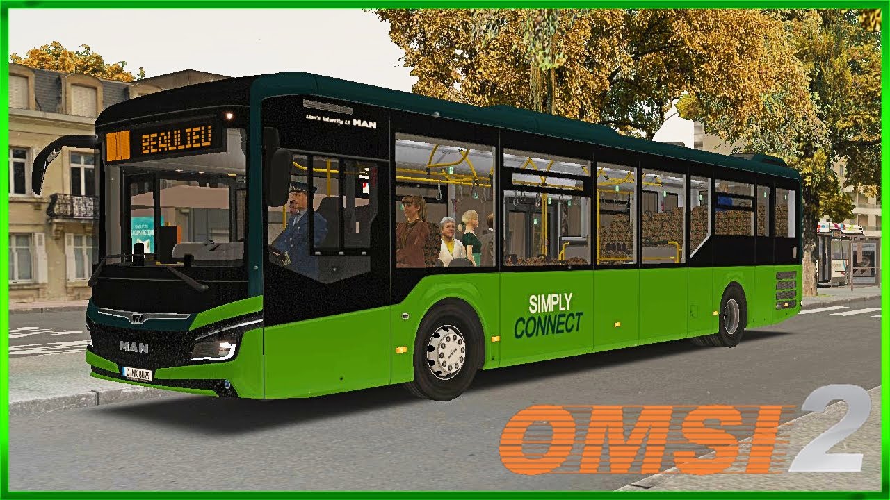 OMSI2 - Simply Connect Bcs - Horizon16 - MAN Interurban Lion's Intercity LE