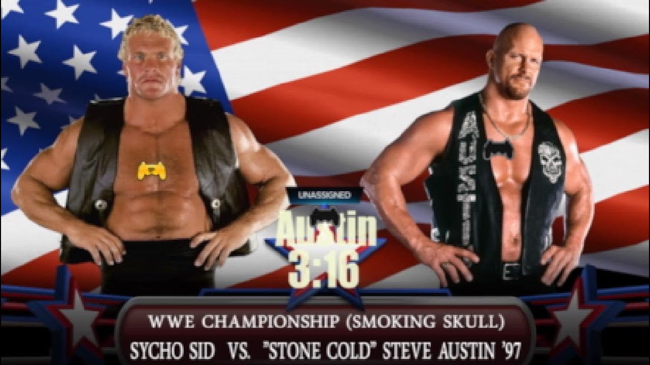 Sycho Sid vs. Stone Cold Steve Austin WWE Championship - YouTube