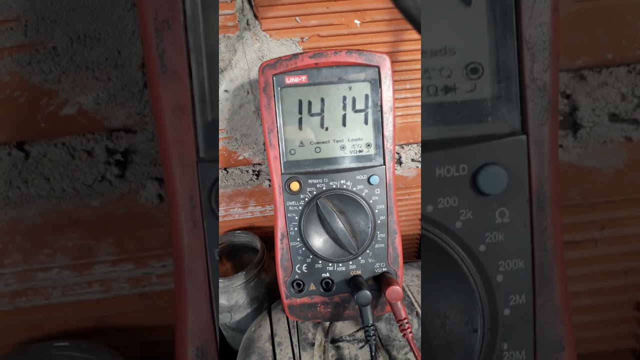 probando carga alternador 12v
