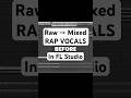 Same vocal. Three stages.