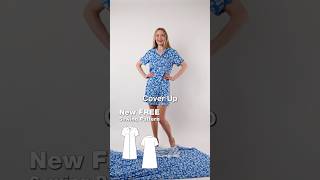 New FREE Pattern! Sew this Shirt Dress Cover Up 💙
