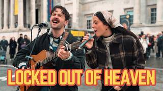 Random Duo Sings Bruno Mars In Public Their Voices Are Unreal Bruno Mars - Locked Out Of Heaven