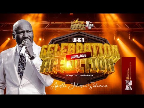 INT L AMAZING GRACE 2025 Apostle Johnson Dr Lizzy Suleman Nov 27th 2025 Day2 Evening