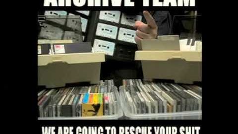 DEFCON 19  Archive Team  A Distributed Preservation of Service Attack