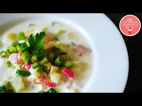 Video: Okroshka Klasike Në Kefir: Receta Hap Pas Hapi Me Foto Dhe Video