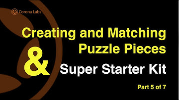 Creating and Matching Puzzle Pieces in Corona SDK - Part 5