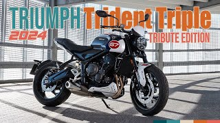 Triumph Launches 2024 Limited Edition Trident Triple Tribute Motorcycle