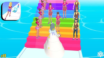 Makeover Run 👗💄 All Levels Gameplay Android/iOS ( Levels 30 - 31 )