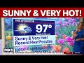 DC weather: Sunny and very hot Tuesday with high near 97 degrees