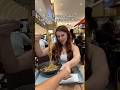 She ALMOST tried the worm pancakes! 🥹🫶🏻 @Itsalicolee #foodie #eating #travel #shorts