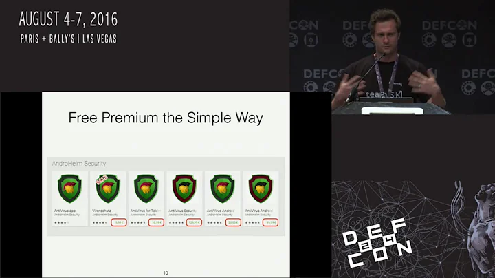 DEF CON 24 - Stephan Huber and Siegfried Rasthofer...