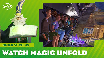 Build With Us in Planet Coaster 2 - Sorcery Pack: Flying Theatre