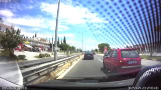 Another Greek Asshole Cuts Me Off