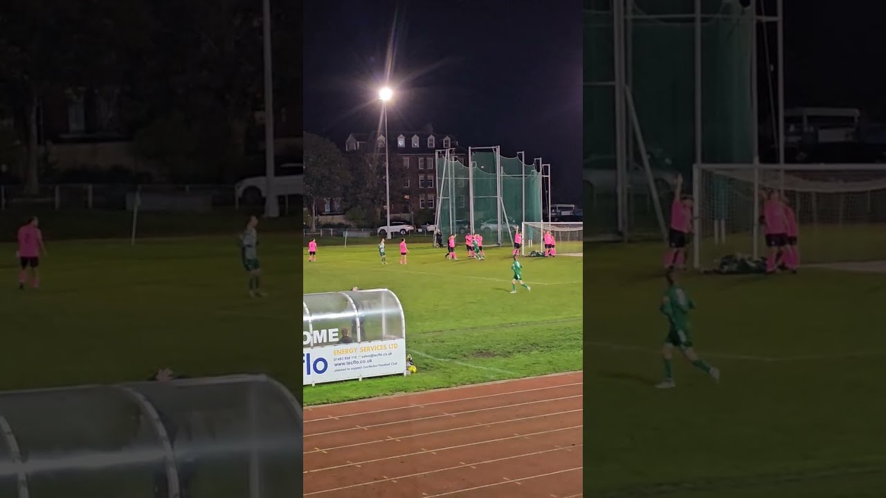 WHAT. A. SAVE. Lowestoft Town FC Keeper with a massive save vs Gorleston