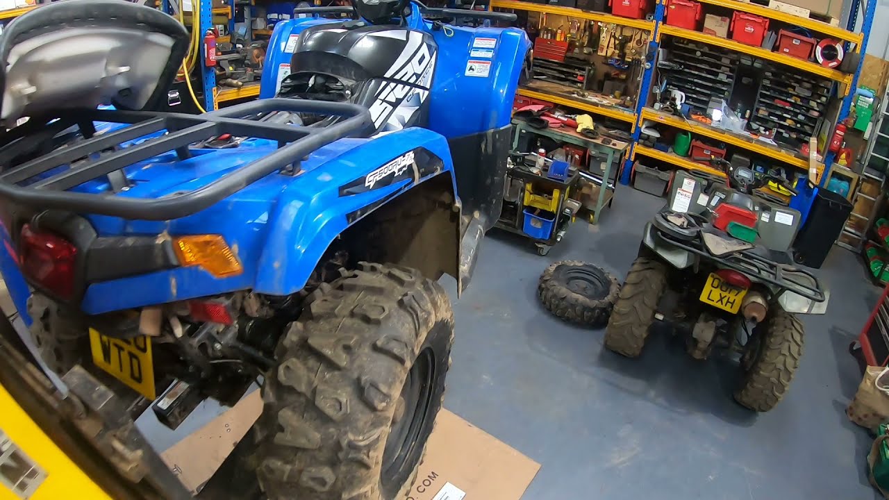 Cfmoto 4 wheel actuator not working YouTube