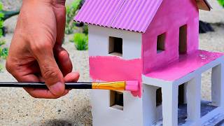 This Pink Mini House Build is Impossibly Satisfying | Built with Tiny Bricks
