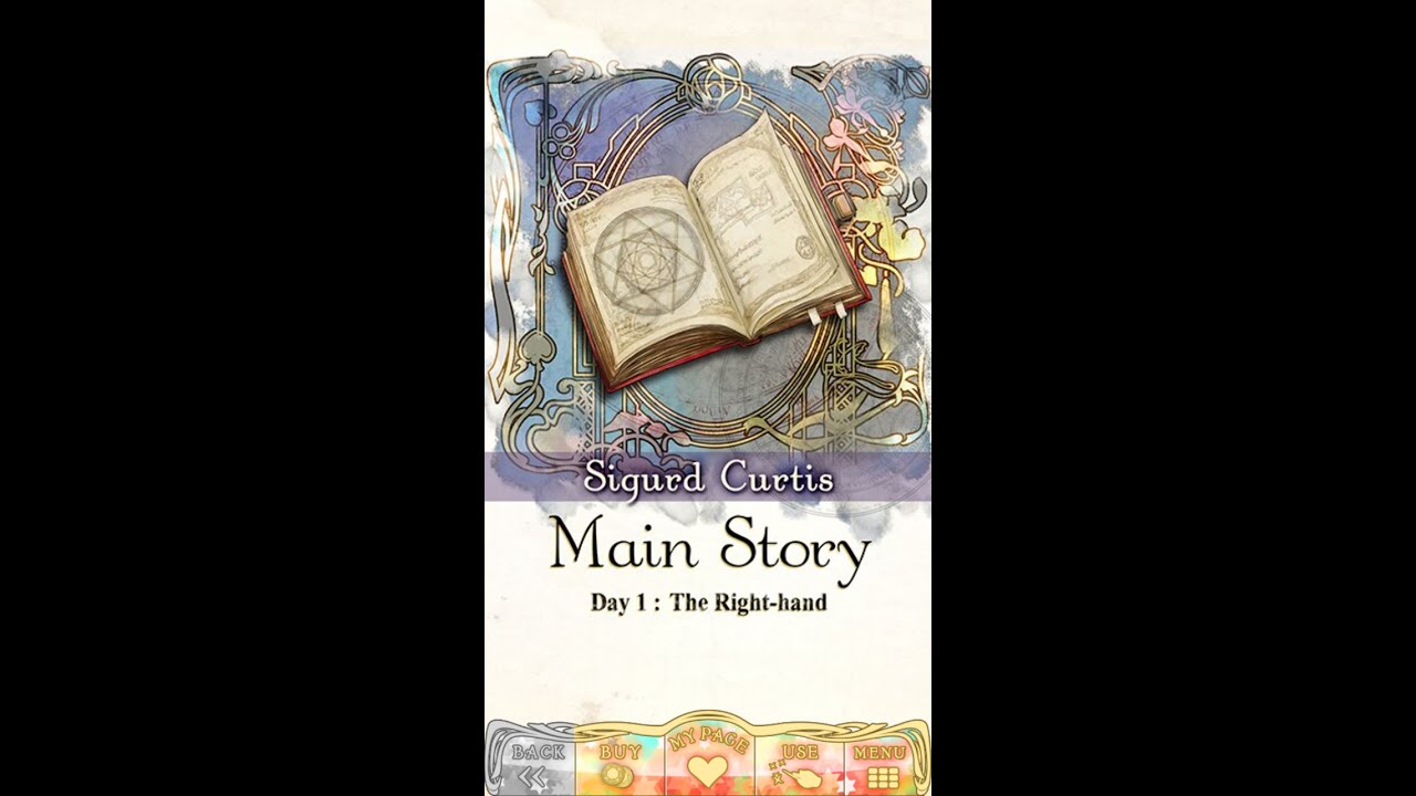 [Otome] Wizardess Heart - Sigurd Curtis Day 1