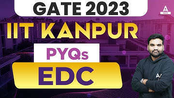 GATE 2023 | EDC PREVIOUS YEAR GATE QUESTIONS | GATE ELECTRONICS ENGINEERING