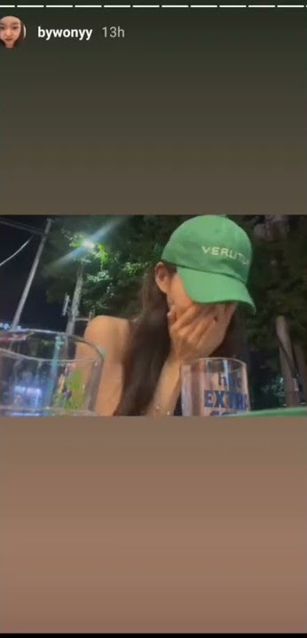 Beautiful Korean model sneeze