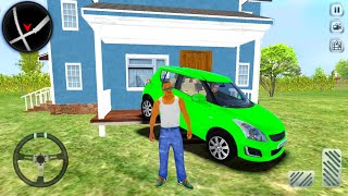Indian Cars Simulator #8 - SUV With People Inside Driving In Village - Android Gameplay