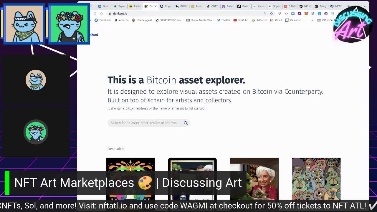 NFT Art Marketplaces 🎨 Opensea, Looks Rare, Rarible, SuperRare, more | Discussing Art with Jeremiah