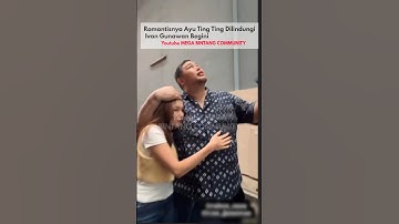 Romantisnya Ayu Ting Ting Dilindungi Ivan Gunawan Begini #ivangunawan #ayutingting