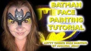Amazing Batman Face Painting Tutorial