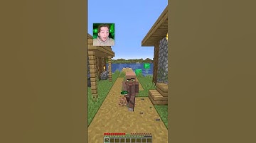 Villager stole my Emerald ore😨😂