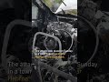 Israeli settlers set Palestinian car on fire